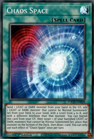 TOCH-EN006 The Chaos Creator Unlimited Ultra Rare YuGiOh Trading Card Toon Chaos 