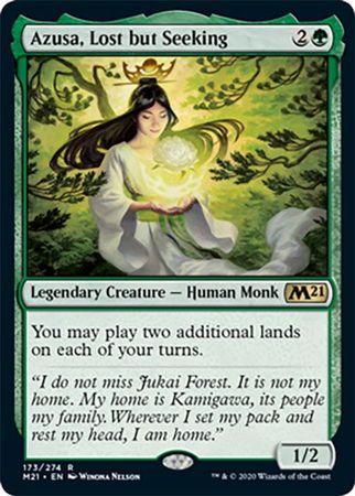 Azusa Lost but Seeking 173 274 Magic 2021 M21 Singles Azusa Lost but Seeking 173 274 Magic 2021 M21 Singles