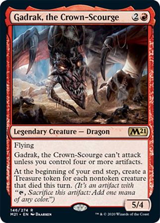 Gadrak the Crown Scourge 146 274 Magic 2021 M21 Singles Gadrak the Crown Scourge 146 274 Magic 2021 M21 Singles