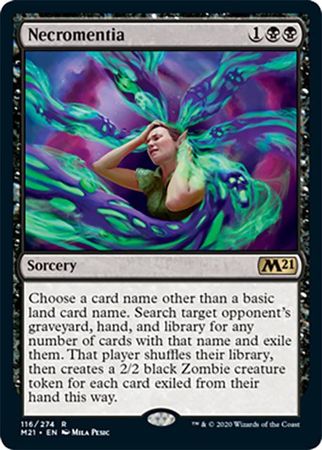 Necromentia 116 274 Magic 2021 M21 Singles Necromentia 116 274 Magic 2021 M21 Singles