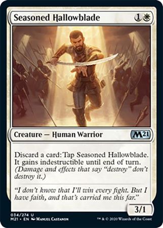 Seasoned Hallowblade 034 274 Seasoned Hallowblade 034 274