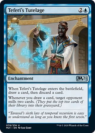 Teferi s Tutelage 078 274 Magic 2021 M21 Singles Teferi s Tutelage 078 274 Magic 2021 M21 Singles