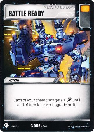 Battle Ready C 006 081 Wave 1 Common Transformers TCG Wave 1 Battle Ready C 006 081 Wave 1 Common Transformers TCG Wave 1