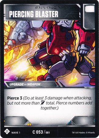 Piercing Blaster C 053 081 Wave 1 Common Transformers TCG Wave 1 Piercing Blaster C 053 081 Wave 1 Common Transformers TCG Wave 1