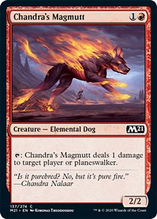 Chandra s Magmutt 137 274 Magic 2021 M21 Singles Chandra s Magmutt 137 274 Magic 2021 M21 Singles