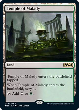 Temple of Malady 253 274 Magic 2021 M21 Singles Temple of Malady 253 274 Magic 2021 M21 Singles