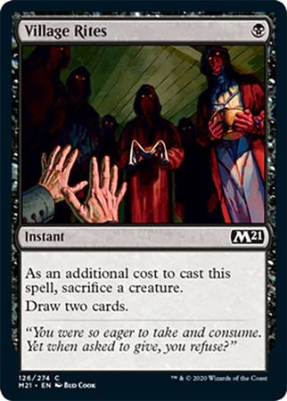Village Rites 126 274 Magic 2021 M21 Singles Village Rites 126 274 Magic 2021 M21 Singles