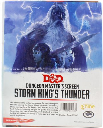 Dungeon Master s Screen Storm King s Thunder 73707 Dungeons Dragons Dungeon Master s Screen Storm King s Thunder 73707 Dungeons Dragons