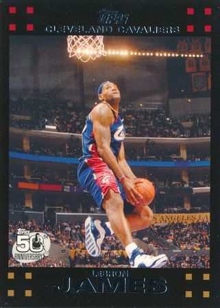 LeBron James 2007 08 Topps 23 2007 08 Topps LeBron James 2007 08 Topps 23 2007 08 Topps