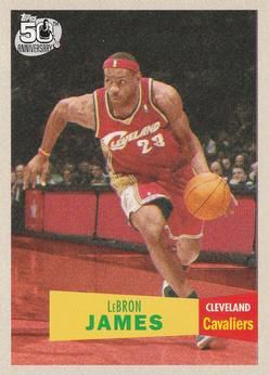 LeBron James 2007 08 Topps 23 Variation 57 58 2007 08 Topps LeBron James 2007 08 Topps 23 Variation 57 58 2007 08 Topps