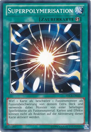 Superpolymerisation SDCR DE021 302 226 Common Unlimited German Yugioh Cards Superpolymerisation SDCR DE021 302 226 Common Unlimited German Yugioh Cards