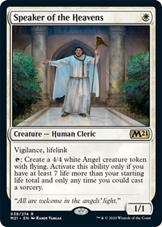 Speaker of the Heavens 038 274 Magic 2021 M21 Singles Speaker of the Heavens 038 274 Magic 2021 M21 Singles