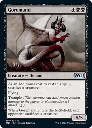 Goremand 101 274 Magic 2021 M21 Singles Goremand 101 274 Magic 2021 M21 Singles