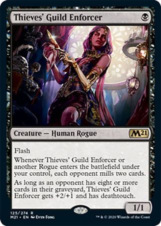 Thieves Guild Enforcer 125 274 Magic 2021 M21 Singles Thieves Guild Enforcer 125 274 Magic 2021 M21 Singles