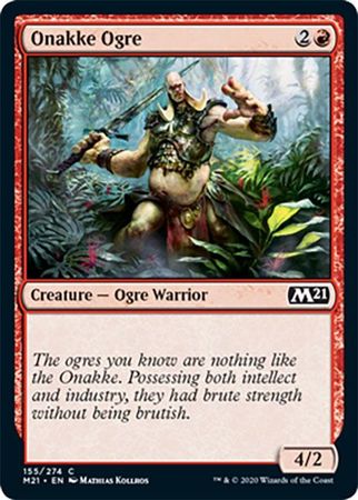 Onakke Ogre 155 274 Magic 2021 M21 Singles Onakke Ogre 155 274 Magic 2021 M21 Singles