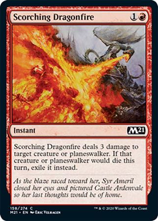 Scorching Dragonfire 158 274 Magic 2021 M21 Singles Scorching Dragonfire 158 274 Magic 2021 M21 Singles
