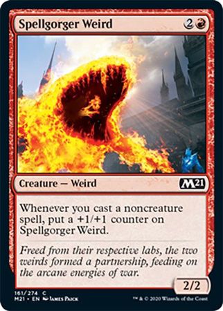 Spellgorger Weird 161 274 Magic 2021 M21 Singles Spellgorger Weird 161 274 Magic 2021 M21 Singles