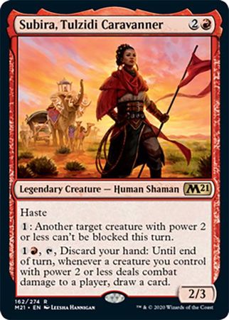 Subira Tulzidi Caravanner 162 274 Magic 2021 M21 Singles Subira Tulzidi Caravanner 162 274 Magic 2021 M21 Singles