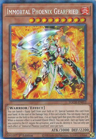 Details about   TOCH-EN012 Immortal Phoenix GearfriedUnlimited Ultra Rare YuGiOh Trading Card 