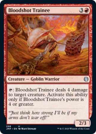 Bloodshot Trainee 298 Jumpstart Singles Bloodshot Trainee 298 Jumpstart Singles