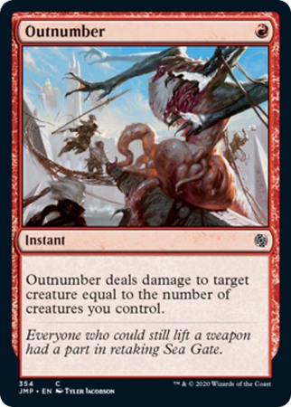 Outnumber 354 Jumpstart Singles Outnumber 354 Jumpstart Singles