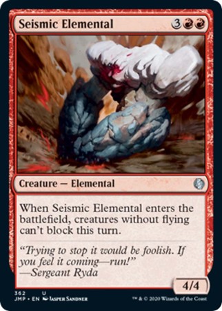 Seismic Elemental 362 Jumpstart Singles Seismic Elemental 362 Jumpstart Singles