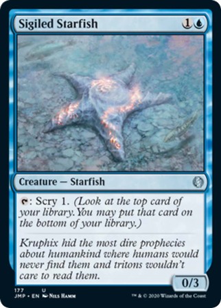 Sigiled Starfish 177 Jumpstart Singles Sigiled Starfish 177 Jumpstart Singles