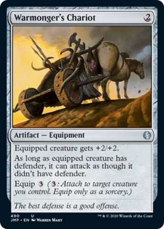 Warmonger s Chariot 490 Jumpstart Singles Warmonger s Chariot 490 Jumpstart Singles