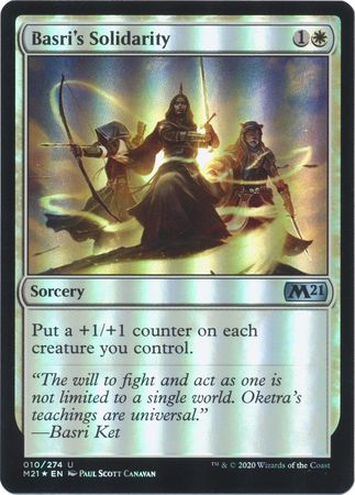 Basri s Solidarity 010 274 Foil Magic 2021 M21 Foil Singles Basri s Solidarity 010 274 Foil Magic 2021 M21 Foil Singles