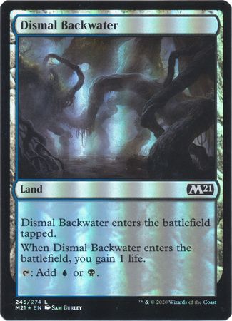 Dismal Backwater 245 274 Foil Magic 2021 M21 Foil Singles Dismal Backwater 245 274 Foil Magic 2021 M21 Foil Singles