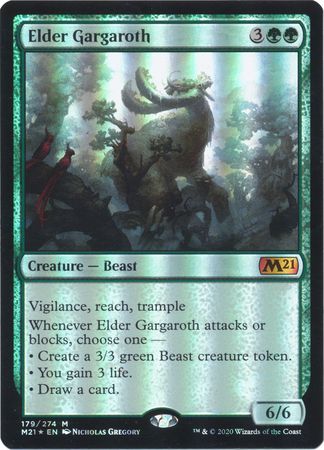 Elder Gargaroth 179 274 Foil Magic 2021 M21 Foil Singles Elder Gargaroth 179 274 Foil Magic 2021 M21 Foil Singles