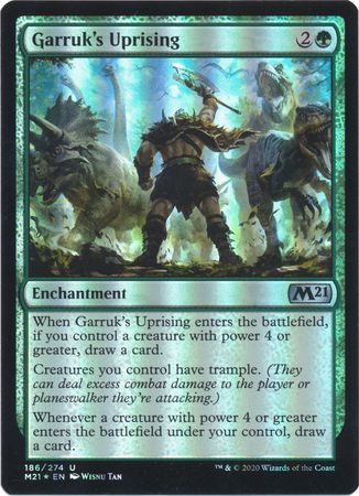 Garruk s Uprising 186 274 Foil Magic 2021 M21 Foil Singles Garruk s Uprising 186 274 Foil Magic 2021 M21 Foil Singles