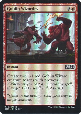 Goblin Wizardry 148 274 Foil Goblin Wizardry 148 274 Foil