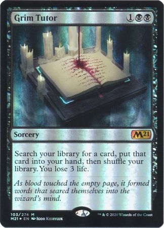 Grim Tutor 103 274 Foil Grim Tutor 103 274 Foil