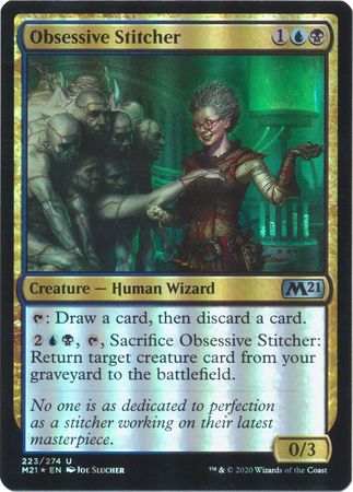 Obsessive Stitcher 223 274 Foil Obsessive Stitcher 223 274 Foil