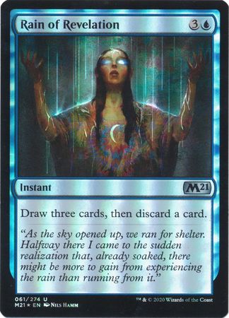 Rain of Revelation 061 274 Foil Magic 2021 M21 Foil Singles Rain of Revelation 061 274 Foil Magic 2021 M21 Foil Singles