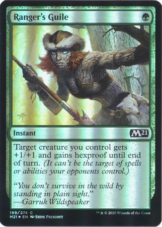 Ranger s Guile 199 274 Foil Magic 2021 M21 Foil Singles Ranger s Guile 199 274 Foil Magic 2021 M21 Foil Singles