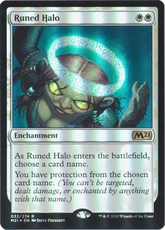 Runed Halo 032 274 Foil Magic 2021 M21 Foil Singles Runed Halo 032 274 Foil Magic 2021 M21 Foil Singles