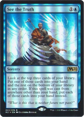 See the Truth 069 274 Foil Magic 2021 M21 Foil Singles See the Truth 069 274 Foil Magic 2021 M21 Foil Singles