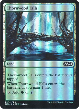 Thornwood Falls 257 274 Foil Magic 2021 M21 Foil Singles Thornwood Falls 257 274 Foil Magic 2021 M21 Foil Singles