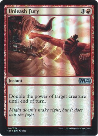 Unleash Fury 170 274 Foil Unleash Fury 170 274 Foil