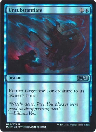 Unsubstantiate 082 274 Foil Unsubstantiate 082 274 Foil