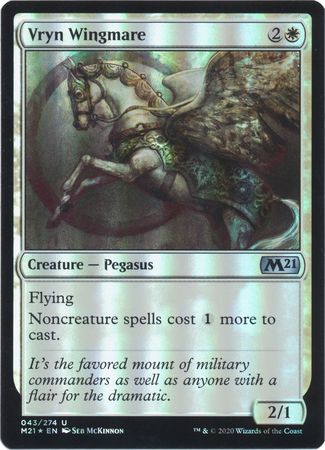 Vryn Wingmare 043 274 Foil Magic 2021 M21 Foil Singles Vryn Wingmare 043 274 Foil Magic 2021 M21 Foil Singles