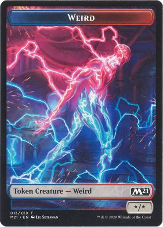 Weird Token 013 018 M21 Magic 2021 M21 Singles Weird Token 013 018 M21 Magic 2021 M21 Singles
