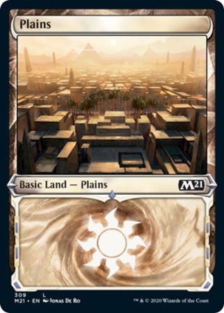 Plains 309 Showcase Magic 2021 M21 Collector Booster Singles Plains 309 Showcase Magic 2021 M21 Collector Booster Singles