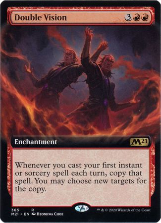 Double Vision 365 Extended Art Magic 2021 M21 Collector Booster Singles Double Vision 365 Extended Art Magic 2021 M21 Collector Booster Singles