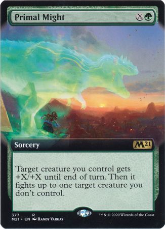 Primal Might 377 Extended Art Primal Might 377 Extended Art