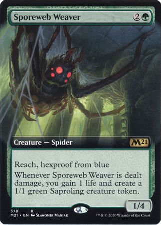 Sporeweb Weaver 378 Extended Art Sporeweb Weaver 378 Extended Art