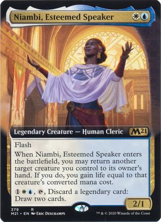 Niambi Esteemed Speaker 379 Extended Art Niambi Esteemed Speaker 379 Extended Art