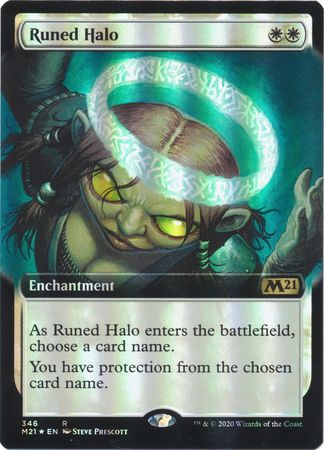 Runed Halo 346 Extended Art Foil Runed Halo 346 Extended Art Foil